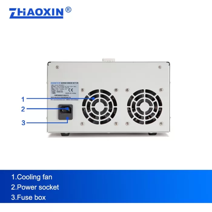 Multiple Output Linear DC adjustable power supply Model: RXN-605D-II