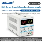 Linear DC adjustable power supply RXN Series Mode: RXN-605DM