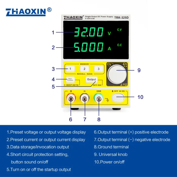 TRK Series CNC Switching DC constant power supply TRK-325D
