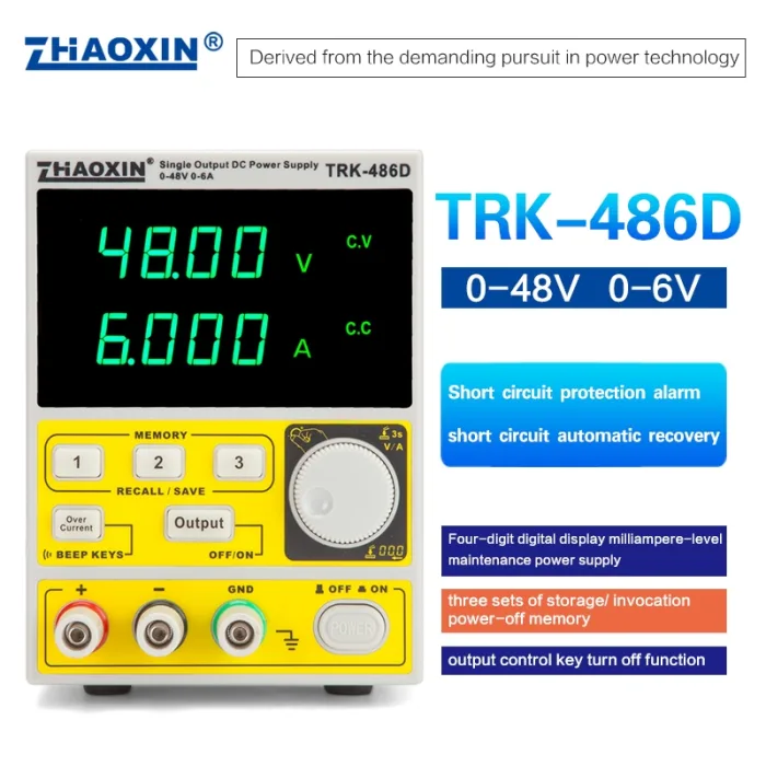 TRK Series CNC Switching DC constant power supply TRK-486D