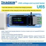 USB voltage and current tester U65-B