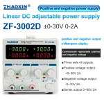 Linear DC adjustable power supply ZF Series Positive and negative power supply Mode: ZF-3002D