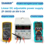 Linear DC adjustable power supply ZF Series Positive and negative power supply Mode: ZF-3003D