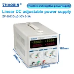 Linear DC adjustable power supply ZF Series Positive and negative power supply Mode: ZF-3003D