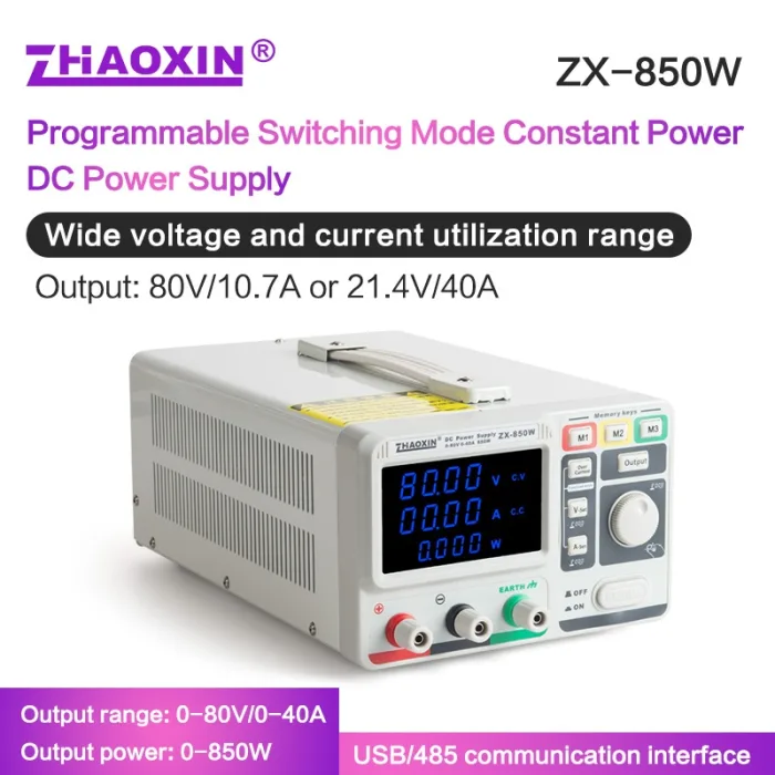ZX Series Programmable Switching Mode Constant Power DC Power Supply ZX-850W