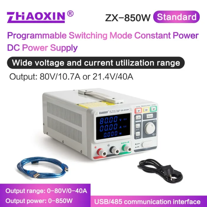 ZX Series Programmable Switching Mode Constant Power DC Power Supply ZX-850W